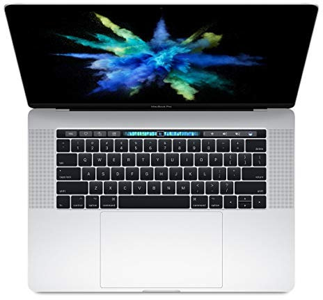2017 Apple MacBook Pro con 2,9 GHz Intel Core i7 (15 pollici, 16 GB RAM 512 GB SSD) Argento (Ricondizionato)