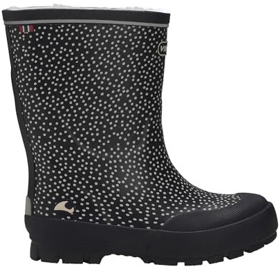 Viking Jolly Print Warm, Stivali di Gomma Unisex - Bambini e ragazzi, Marina, 31 EU