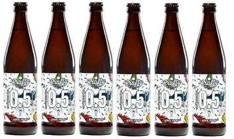 Crafty Nectar 0.5-0.5 Alcohol Free Cider - Cider Gift Sets - Apple Cider - 6 x 500ml Bottles