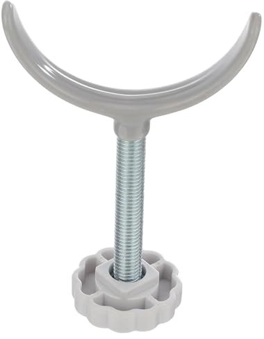 DOITOOL Banister Gate Adaptors, U Shped Stair Gate Spindle Rod Spindle Extender Safety Banister Adapter Replacement Bolt Part for Baby & Pet Pressure Mounted Safety Doors