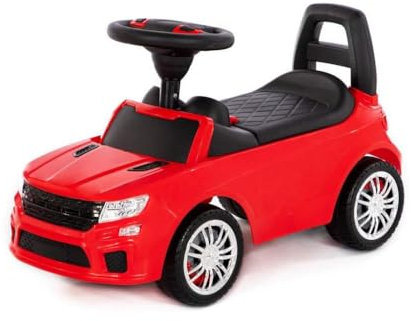 Rutscher Auto rot Super Car Nr.6 Sound Kinder Rutscherfahrzeug Lauflernhilfe