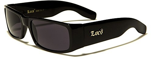 Locs Sonnenbrille Poker Rapper Rapper Mode Stadt Kleid Damen Herren 8LOC9006