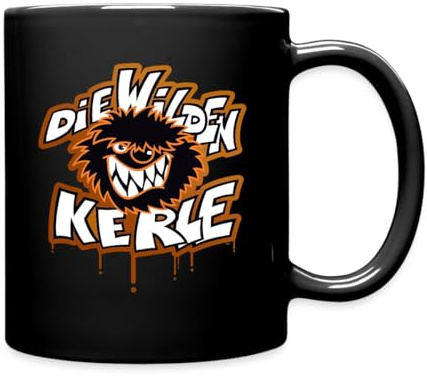 Die Wilden Kerle Logo Tropfen Graffiti Tasse Einfarbig