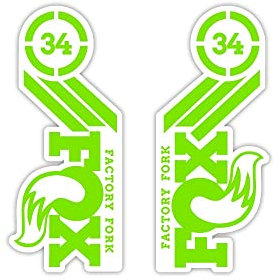 Adesivi compatibili con forcella bici Fox 34 Factory Fork 29''