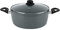DALEMOOR by URBN-CHEF Carbon Steel Marble Grey Cooking Casserole Pots (24cm)