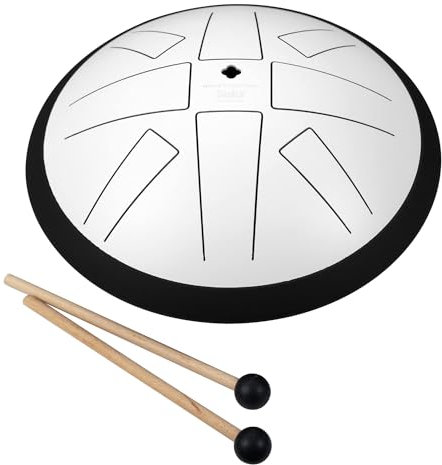 Melody Tongue Drum 10 C Major White