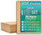 AtHaus MDF SET 5 x A3-420 x 297mm Holz-Platten 3mm Dünne Holzplatten Zuschnitt zum Basteln, Bemalen, Modellierung, Gravur, Perfekt für Laser, CNC Router