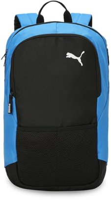 PUMA teamGOAL Backpack, Mochila, Azul (Electric Blue Lemonade-Puma Black), Talla única