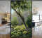 LXDWEI Dekorative Fensterfolie Sichtschutz Waldmalerei statische Haftung Fensteraufkleber kein Klebstoff mattierte Fensterabdeckungen 82x200 cm