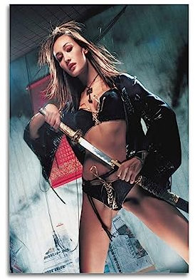 VZRSQZK Schauspieler Maggie Q Poster, dekoratives Gemälde, Leinwand, Wandposter und Kunstdruck, modernes Familienschlafzimmer-Dekor-Poster, 20 x 30 cm