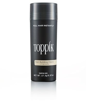 TOPPIK 27,5g Haarfasern Haarverdichter Streuhaar Schütthaar Hellblond