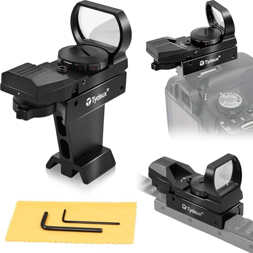 Tydeux Finder Deluxe Teleskop Reflexvisier | Metall Reflex Finder Scope für Astronomie Teleskop StarPointer Sucher mit Schwalbenschwanzhalterung StarPointer Red Dot Sight