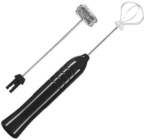 Bastoncini di schiuma per latte, bastoncini per frullatore di latte, bastoncini in schiuma di caffè, schiumogeno portatile, frullatore per uova, con 3 velocità, mixer portatile senza fili per