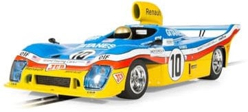 Scalextric C4444 1:32 Mirage GR8 Lemans 1977 HD - Slotcar, Rennbahn, Auto für Rennbahn, Rennbahnauto, Rennbahn, Blue/Yellow