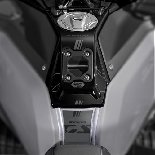 Tankschutz aus Kunstharz, 3D, kompatibel mit BMW R 1300 GS ADV FM-1144 (Triple Black)