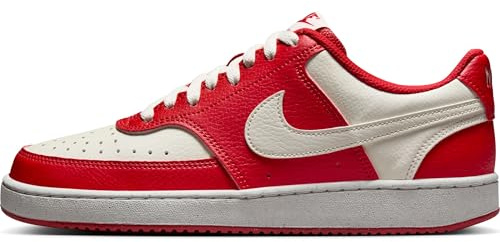 NIKE Court Vision Low Next Nature Women's Shoes, University Red Sail, 5 UK