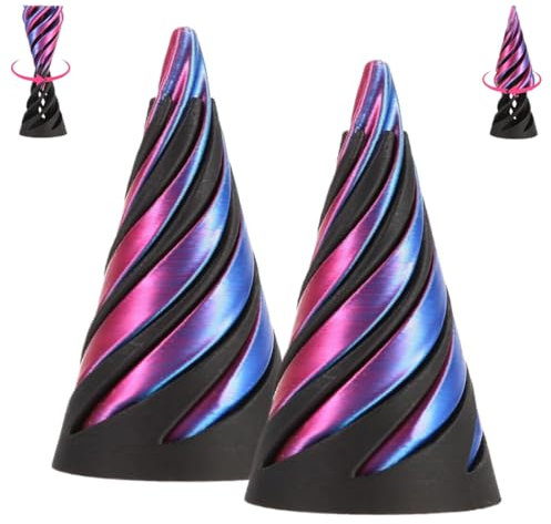 COYUN 2 Stück fidget spinner, fidget toy, fidget toys erwachsene, mini spielzeug, Neuheit Gyro Geschenke für Klassenzimmer Geburtstagsfeier