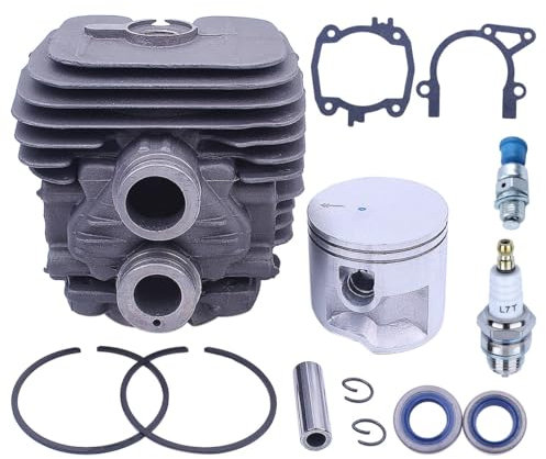 ZHANGXTT Garden tool parts 50mm Cylinder Piston Gaskets Kit For Stihl TS410 TS420 TS 410 420 Cut-Off Saw Replacement 4238 020 1202,4223 020 9400
