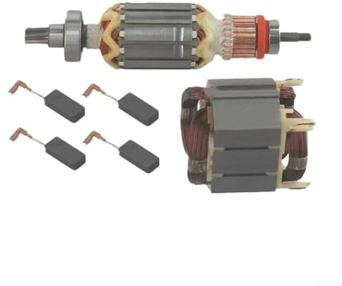 wenyouya 513633-7 625758-6 Stator & Rotor Set mit Kohlebürsten Ersatz für HR4003C/HR4013C Blender Motor Assembly (6-teiliges Set)