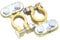 Klaisy Easy Installation Double Ended Battery Head Clip Battery Head Clamp Terminals Connector Efficient For Car Battery Replacement Part