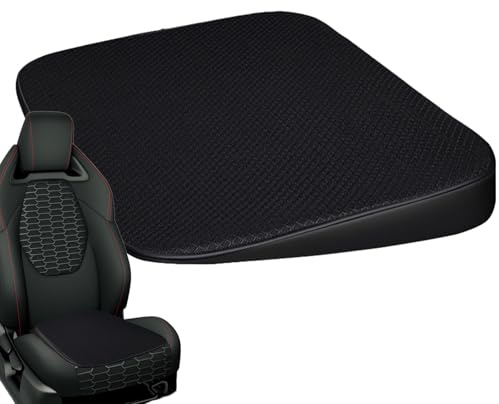 Keilkissen Fürs Auto – Ergonomisches Höhenpolster, Atmungsaktive Sitzmatte | Komfortables Fahrkissen Für Kleine Erwachsene Fahrer, Fahrerinnen, Langstreckenfahrten, Kleinwagen, Tägliches Pendeln