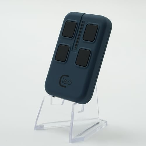 WHY EVO CLEO Dark Blue - Télécommande universelle 433,92 MHz à codage fixe DIP Switch pour portail et porte de garage - Réf : 6909950 + 1 Goodies DOMOBIP (Dark Blue - 6909950)