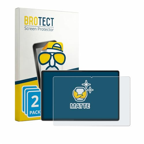 BROTECT Schutzfolie für Lenovo Idea Tab Pro Gen 2 13 | 2 Stück Entspiegelnder Displayschutz Made in Germany Matte Displayschutz-Folie Anti-Reflex Anti-Fingerprint Einfache Montage