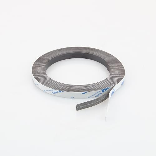 Magna-C® Magnetband selbstklebend 5m x 10mm x 1mm | haftstarker Magnetstreifen zum Zuschneiden | Ideal für Schule, Arbeit und Werkstatt