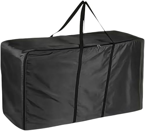 Grand sac de rangement pour balles de foin avec fermeture éclair et poignées – Sac d'alimentation en tissu Oxford pour chevaux, bétail, utilisation stable de la ferme