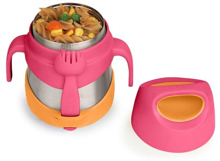 b.box Thermos Alimentaire Chaud | Boite Repas Isotherme pour Enfant | Boite Isotherme Pour Repas Chaud | Acier Inoxydable à Double Paroi, Garde les Aliments au Frais ou au Chaud | 335 ml