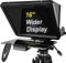 16 Autocue Teleprompter, Suitable for Large Tablets and Pad, Accommodate DSLR and Camcorders, 70/30 Split Beam Glass, Aluminum Alloy Body, Indoor and Outdoor Video Recording, Come with a packbag…