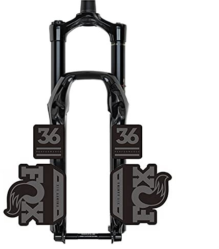 BINGYUAN Autocollants à Fourche à vélos F-O-X36 Autocollant à Fourche Avant Vélo de Montagne F-O-X 36 Décoration du Corps Personnalité de vélo imperméable (Color : Dark Gray)