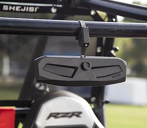 SHEJISI UTV Rückspiegel für 3,8 cm bis 5,1 cm Überrollkäfig, neue RZR-Spiegel mit einfacher Einstellung des Betrachtungswinkels, kompatibel mit Polaris RZR, Can Am Commanders, Honda Pioneer SXS,