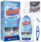 HORSEFISH TOOL Mold Stain Cleaning Gel, Washing Machine Cleaner for Washing Machine Seal, Refrigerator Strips, Grout Cleaner for Tile Sink Bathroom Shower, Front Load Washer Cleaning Solution