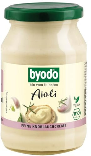 Maionese Vegana Aioli (senza glutine) BIO 250 ml Byodo