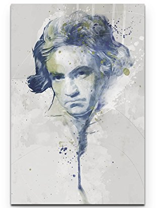 Beethoven I 90x60cm auf Leinwand gespannt fertig zum aufhängen