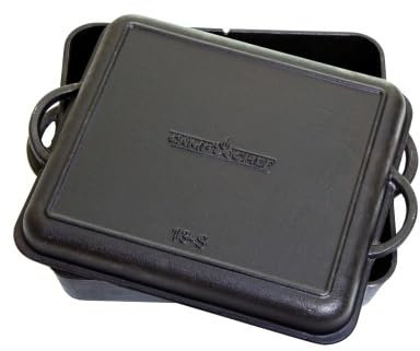 Camp Chef Deluxe Dutch Oven Set Schmortopf aus Gusseisen Grill BBQ Outdoor Auswahl-Deluxe Dutch Oven CC-DO13S