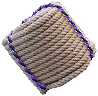 ZHWNGXO Corde 24mm Chanvre Naturel, de Haute résistance Usure du câble résistant for Le Jardin Nautique Animaux 10 m, 20 m, 30 m, 40 m, 50 m, 60 m, 70m, 80m, 90m, 100m (Size : 40m)