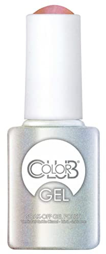 Color Club Gel Nail Polish Sorry, Not Sorry Rose Gold Metallic, Long Lasting, UV Lamp Required