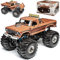 Greenlight Ford F-350 Monster Truck Kings of Crunch Pick-Up Braun USA 1/18 Modell Auto mit individiuellem Wunschkennzeichen