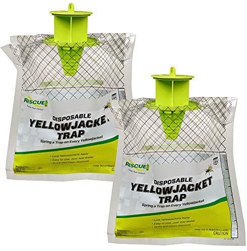 RESCUE! Disposable Yellowjacket Trap - Central & Eastern Formula - 2 Traps