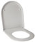Copriwater per IDEAL STANDARD ESEDRA VECCHIO AVVOLGENTE TERMOINDURENTE BIANCO cerniera inox
