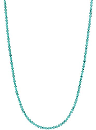 Ti Sento - Milano Damen-Kette 925er Silber One Size Türkis 32020834
