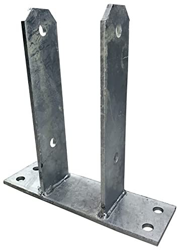 Pfostenträger 7x7cm U-Form zum Aufdübeln