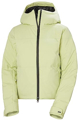 Damen Helly Hansen W Nora Short Puffy Jacket, Geeister Matcha, XL