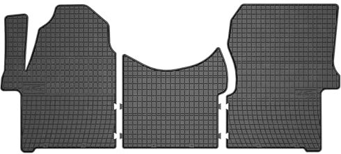 MatsMore Fussmatten gummi set passt für Mercedes Sprinter W906 2006-2019 Erleben Sie neuen Reisekomfort mit rutschfesten Fußmatten ElToro- Allwetter fußmatten Auto- Allwetter fußmatten Auto, Schutz vo