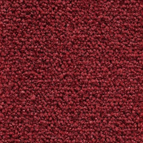 SchönesWohnen Teppichboden Ancona Auslegware rot 400x400cm