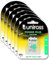 Uniross Pack de 6 Piles Alcaline 6LR61 Power Plus 9V