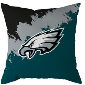 NFL Kissen Philadelphia Eagles Football Cushion Brush Pillow Sofakissen 50x50cm