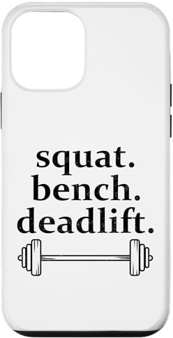 iPhone 12 mini Powerlifting Weightlifting Squat Bench Case